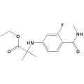 N- [3-Фтор-4- [(метиламино) карбонил] фенил] -2-метилаланиновый этиловый эфир CAS № 1258638-92-4